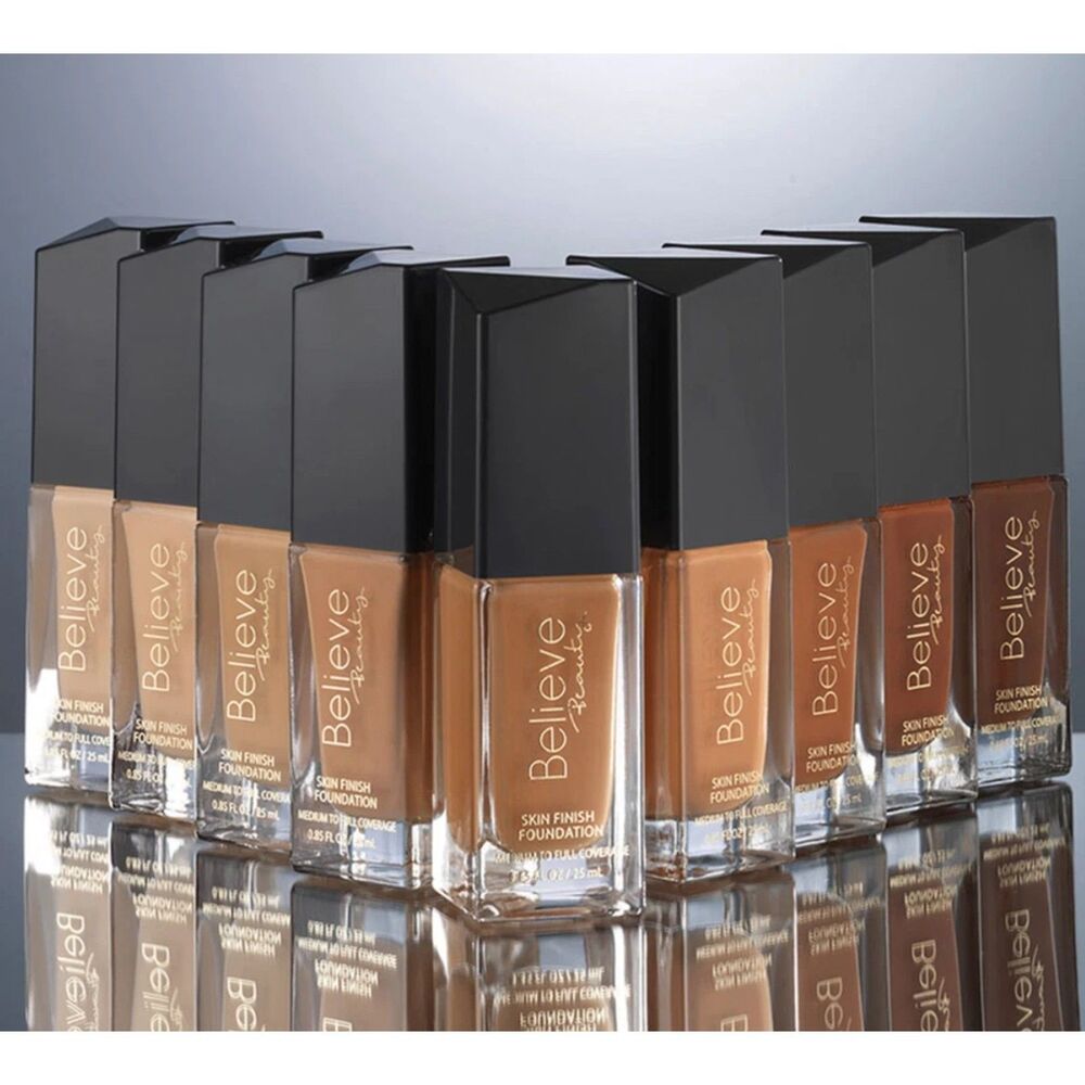 Believe Beauty Skin Finish Liquid Foundation CHOOSE SHADE Discontinued